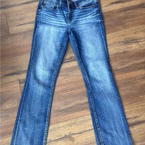 BKE Women's Boot Cut Jeans in Classic Blue